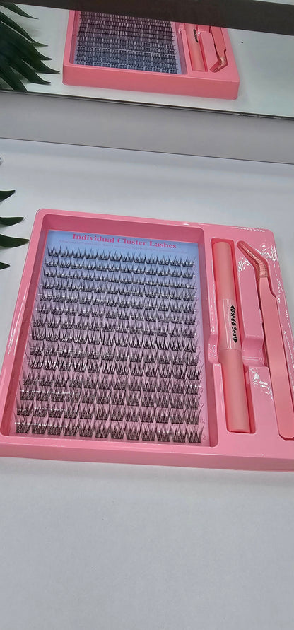 LASH CLUSTER NATURAL SETS