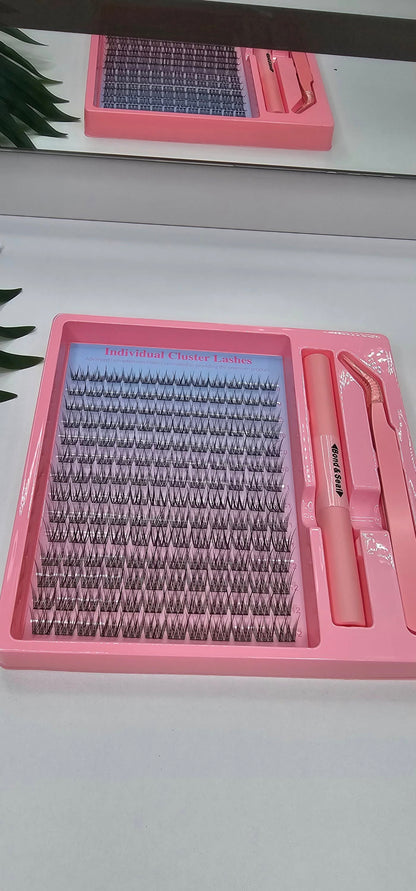 LASH CLUSTER NATURAL SETS