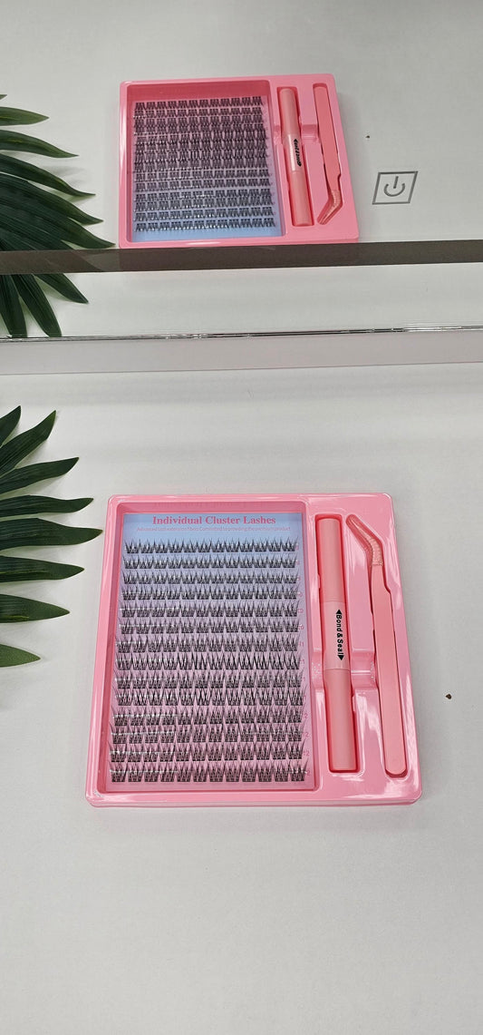 LASH CLUSTER NATURAL SETS